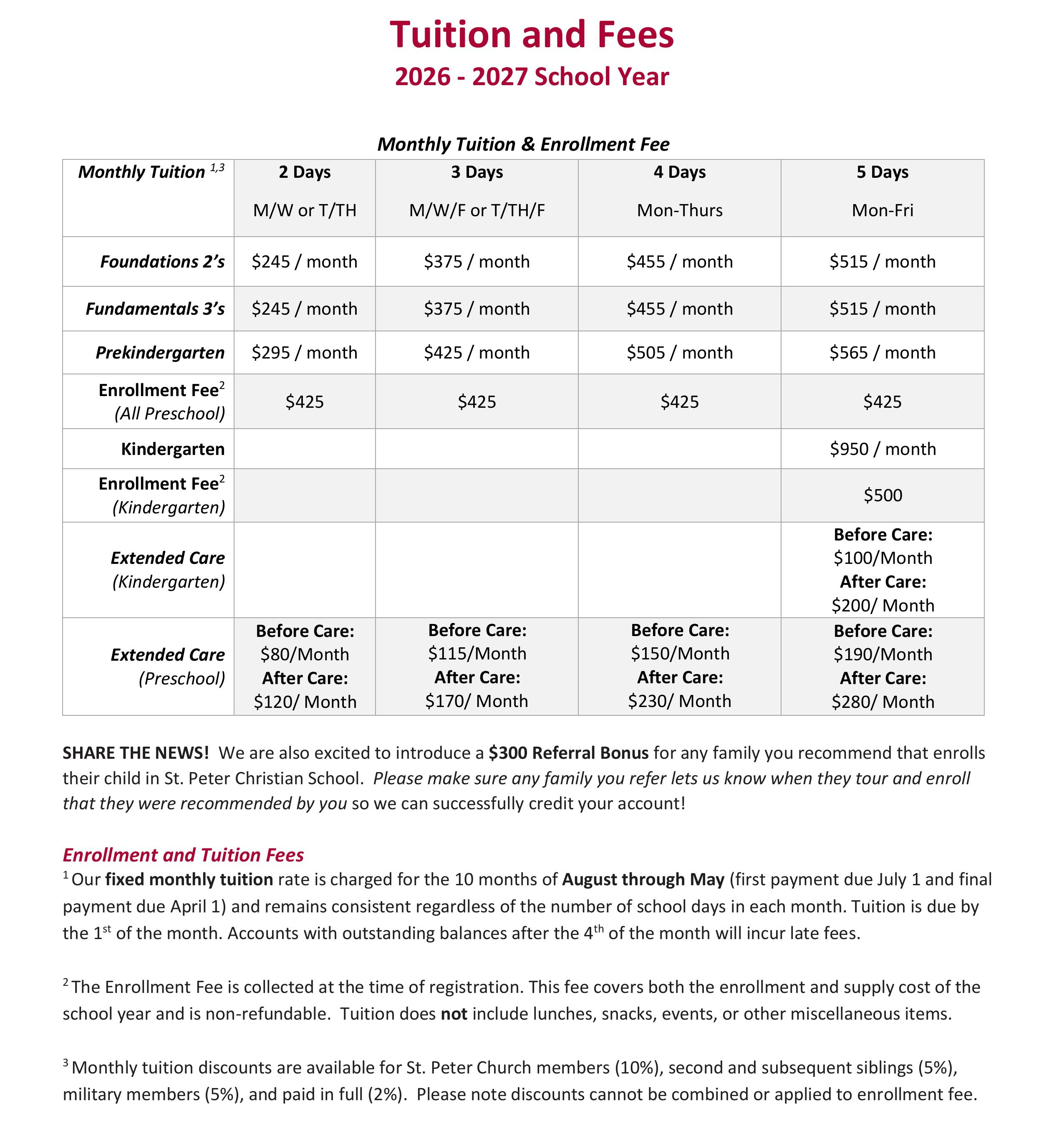 Tuition Fees 2026 2027 cropped